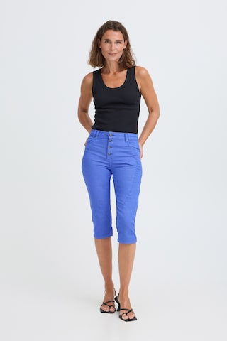 PULZ Jeans - Slimfit Pantalón ' Rosita ' en azul