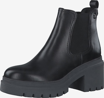 TAMARIS Chelsea boots i svart: framsida
