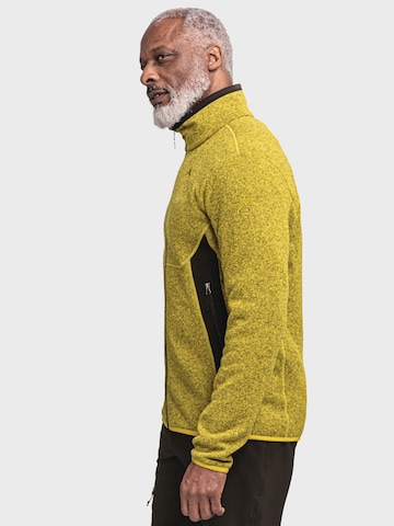 Schöffel Funktionele fleece-jas ' Hiking CIRC Fleece Jk Style Yew MNS ' in Geel