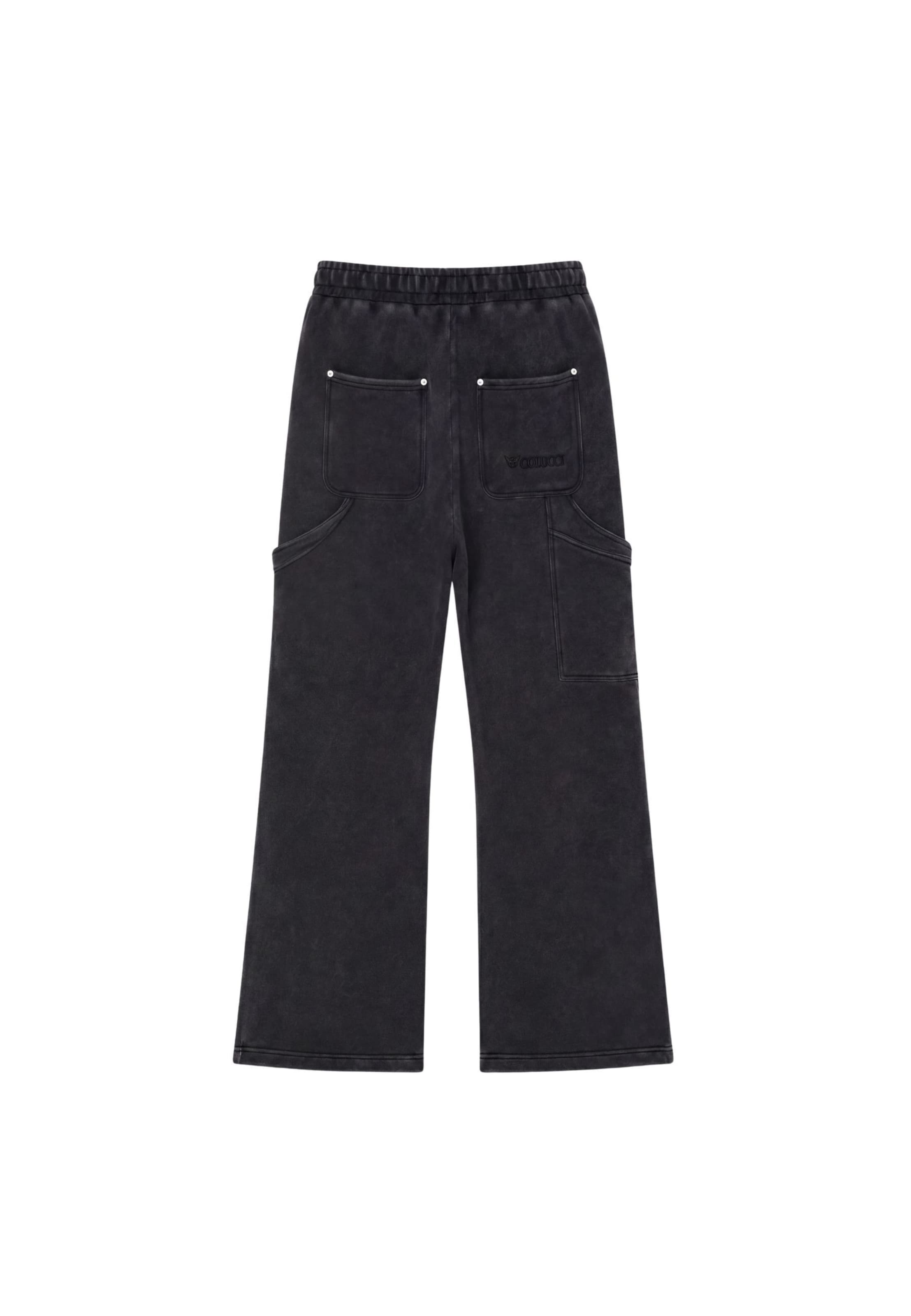 Colucci Wide leg Cargobroek 'Ikarus' in Bruin