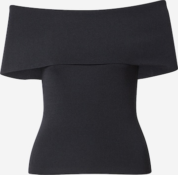 Lauren Ralph Lauren Petite Sweater 'AILSA' in Black: front