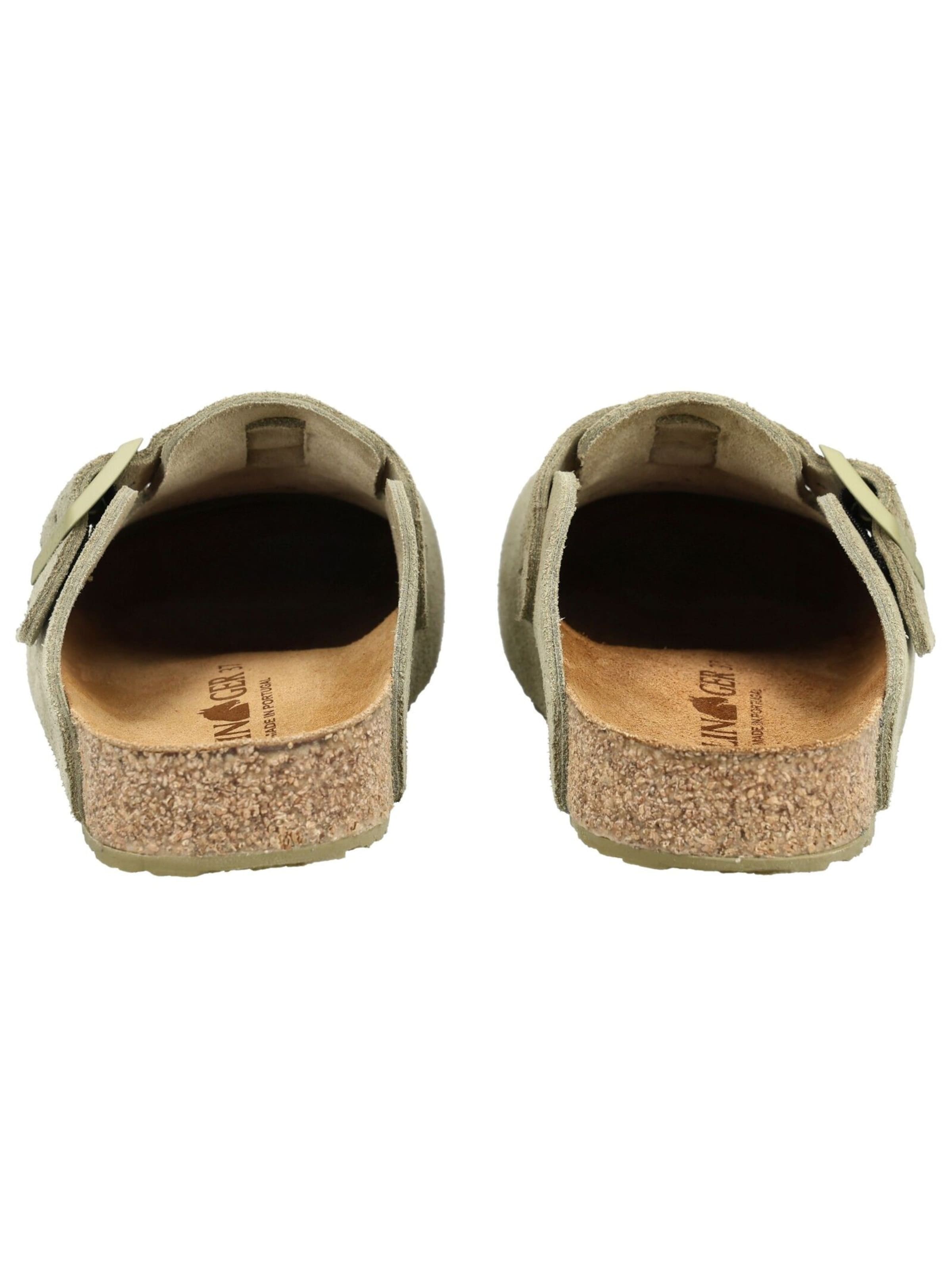 HAFLINGER Slipper in Green