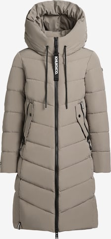 Manteau d’hiver 'MIKIA2' khujo en beige : devant