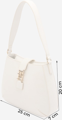 TOMMY HILFIGER - Bolso de hombro en blanco