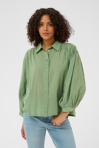 Kaffe Blouse 'KAgabriela' in Green: front