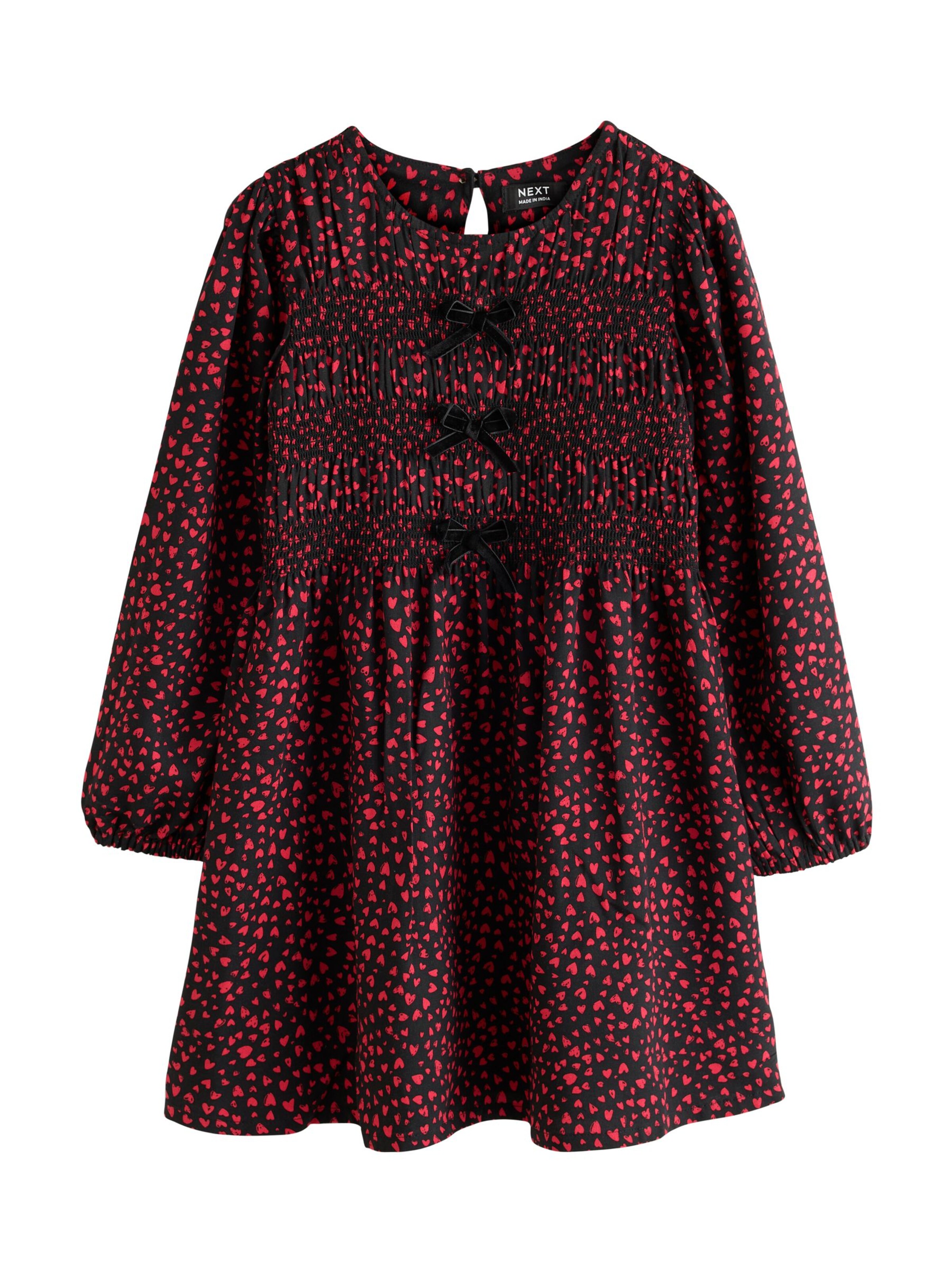 Next - Vestido en rojo: frente
