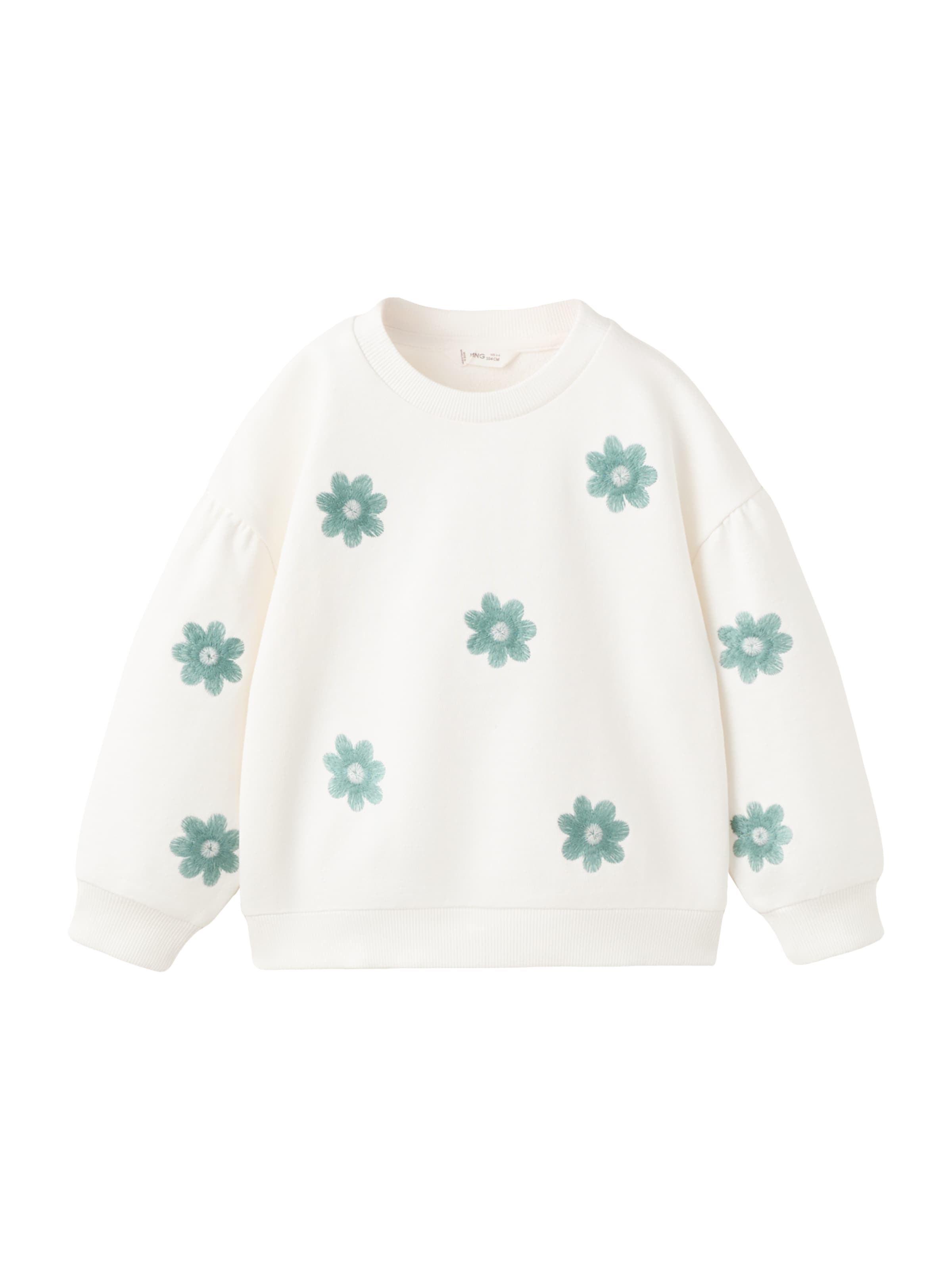 Felpa 'BRODI' di MANGO KIDS in bianco: frontale