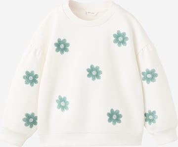 MANGO KIDS Collegepaita 'BRODI' värissä valkoinen: etupuoli