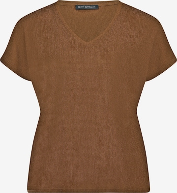 T-shirt Betty Barclay en marron : devant
