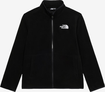 THE NORTH FACE Funkčná flisová bunda 'GLACIER' - Čierna: predná strana