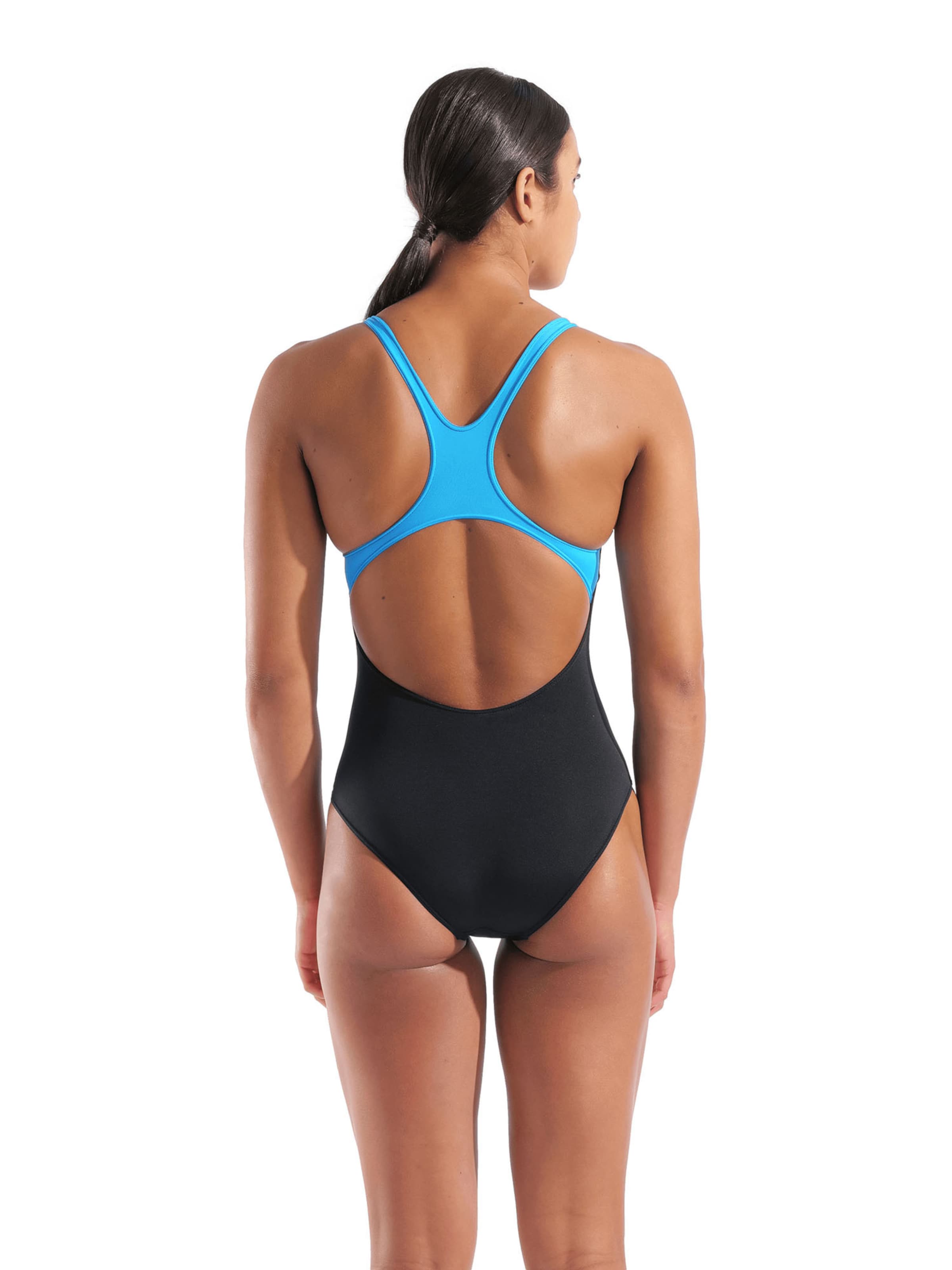 ARENA Бюстье Купальник 'Poseidonia Pro Back' в Черный