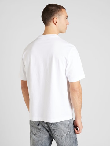 T-Shirt 'HERITAGE' Abercrombie & Fitch en blanc