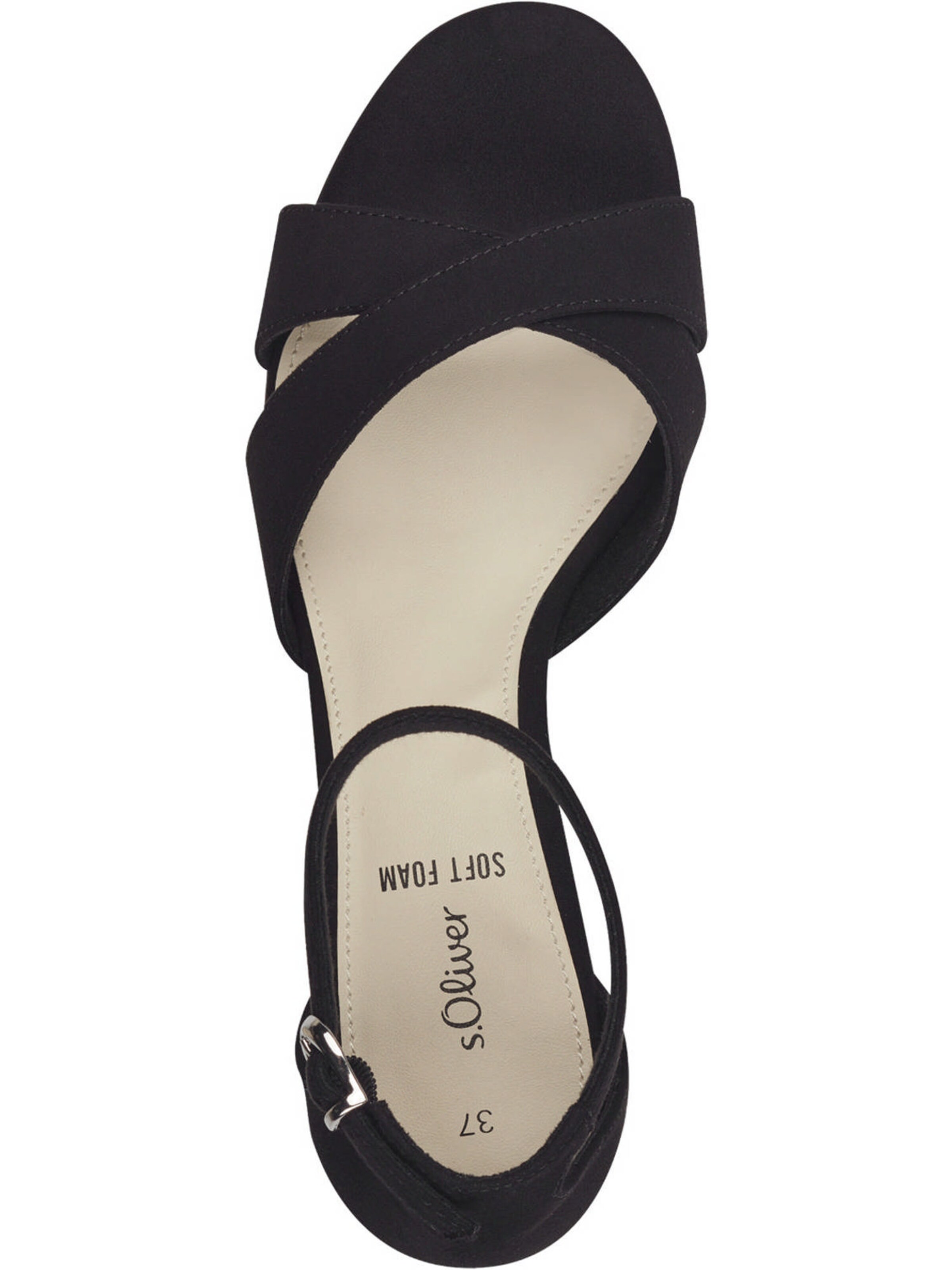 s.Oliver Sandals in Black