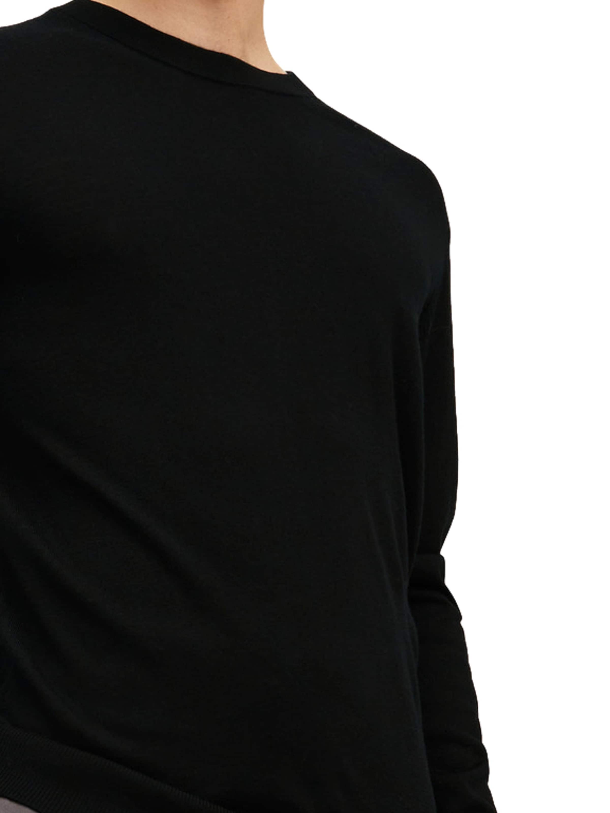 Jack & Jones Premium Sweater 'JPRMark' in Black