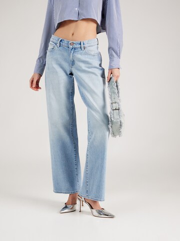 Wide leg Jeans 'Gina' de la Abrand pe albastru: față