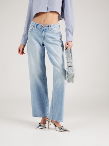 Abrand Wide leg Jeans 'Gina' in Blauw: voorkant