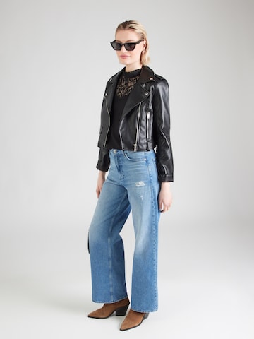 Hailys - Blusa 'Me44lina' em preto