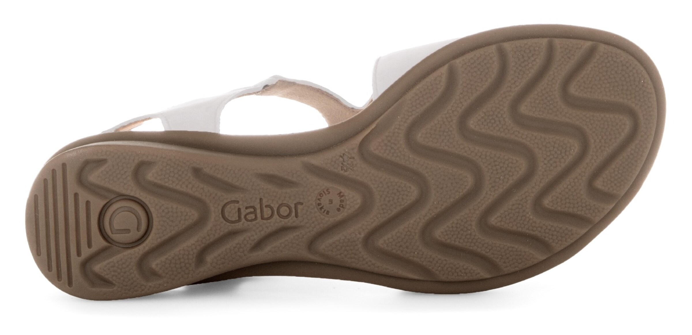 GABOR Sandale in Weiß