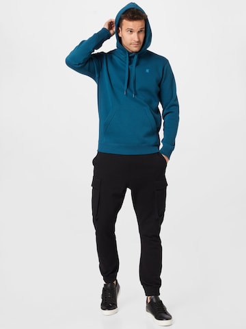 G-Star RAW Sweatshirt 'Premium Core' in Blau