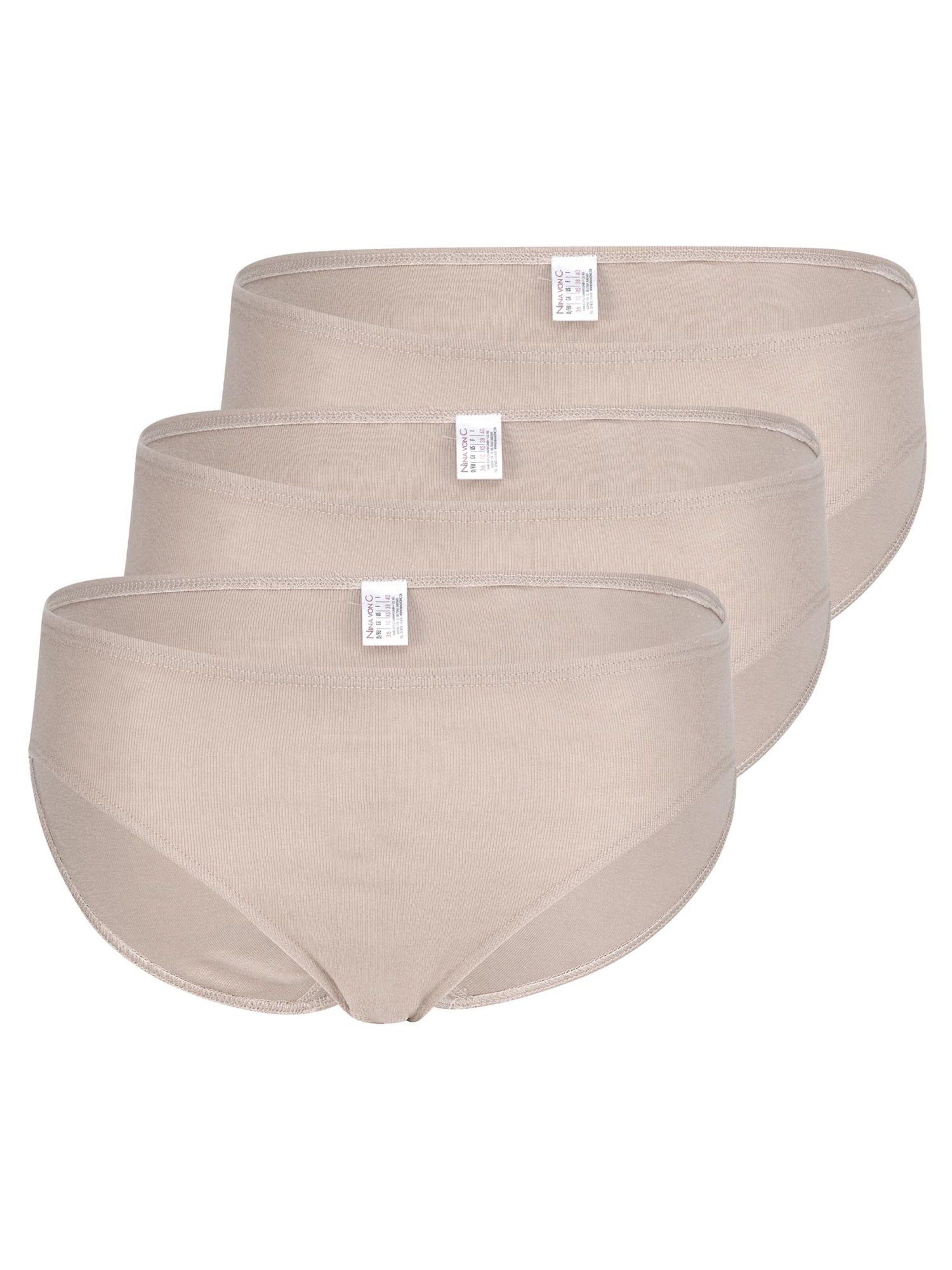 Nina von C. Slip 'Daily'‌‌‌‌ in Beige: Vorderseite