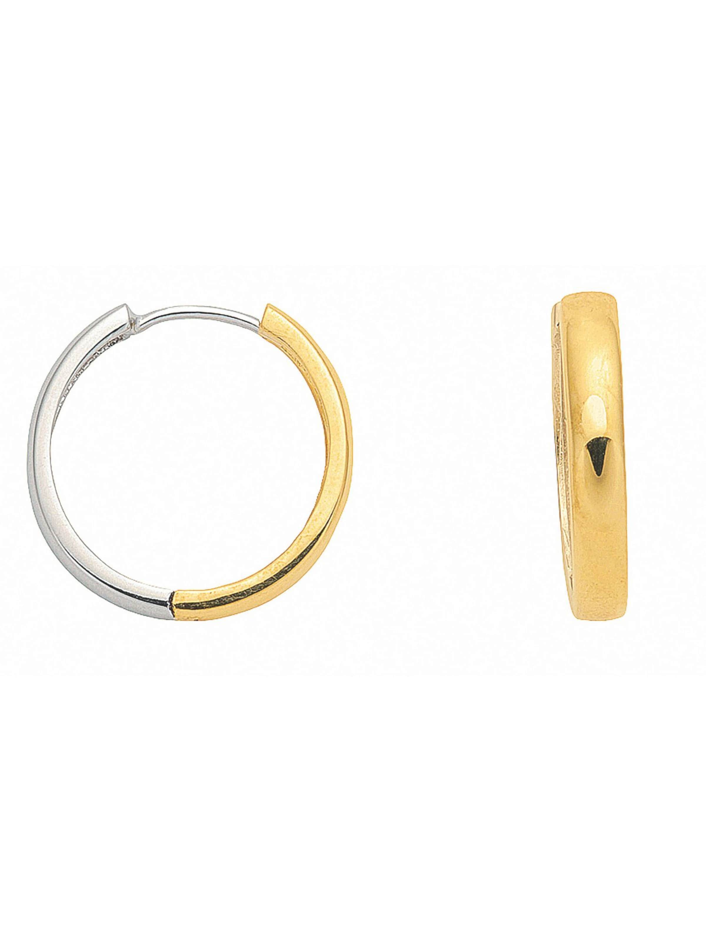 Adelia´s Ohrringe in gold / silber, Produktansicht