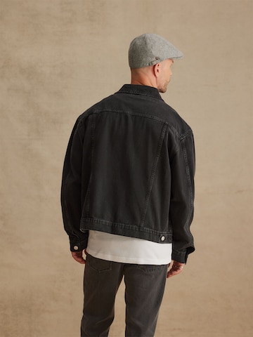 DAN FOX APPAREL Between-Season Jacket 'Jakob' in Black