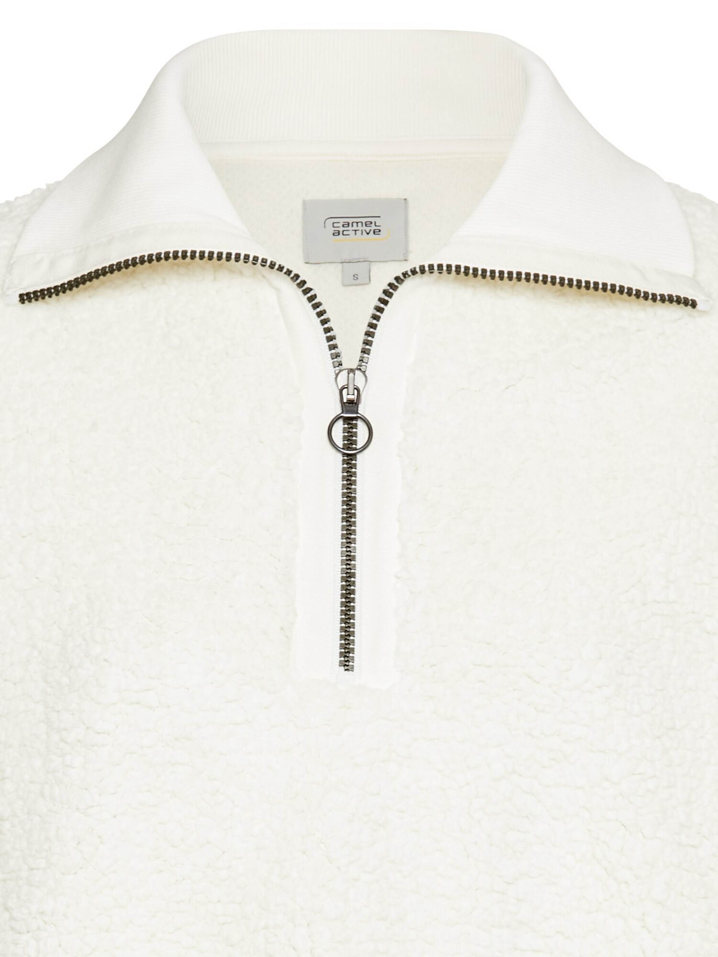 CAMEL ACTIVE Teddy Troyer aus reinem Polyester in Weiß