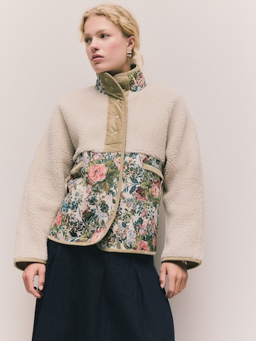 Giacca di pile di Next in beige: frontale