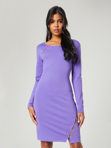 Katy Perry exclusive for ABOUT YOU Dress 'Claire' in Purple: front