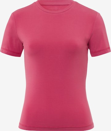 Les Lunes Shirt 'Flow Tee' in Pink: front