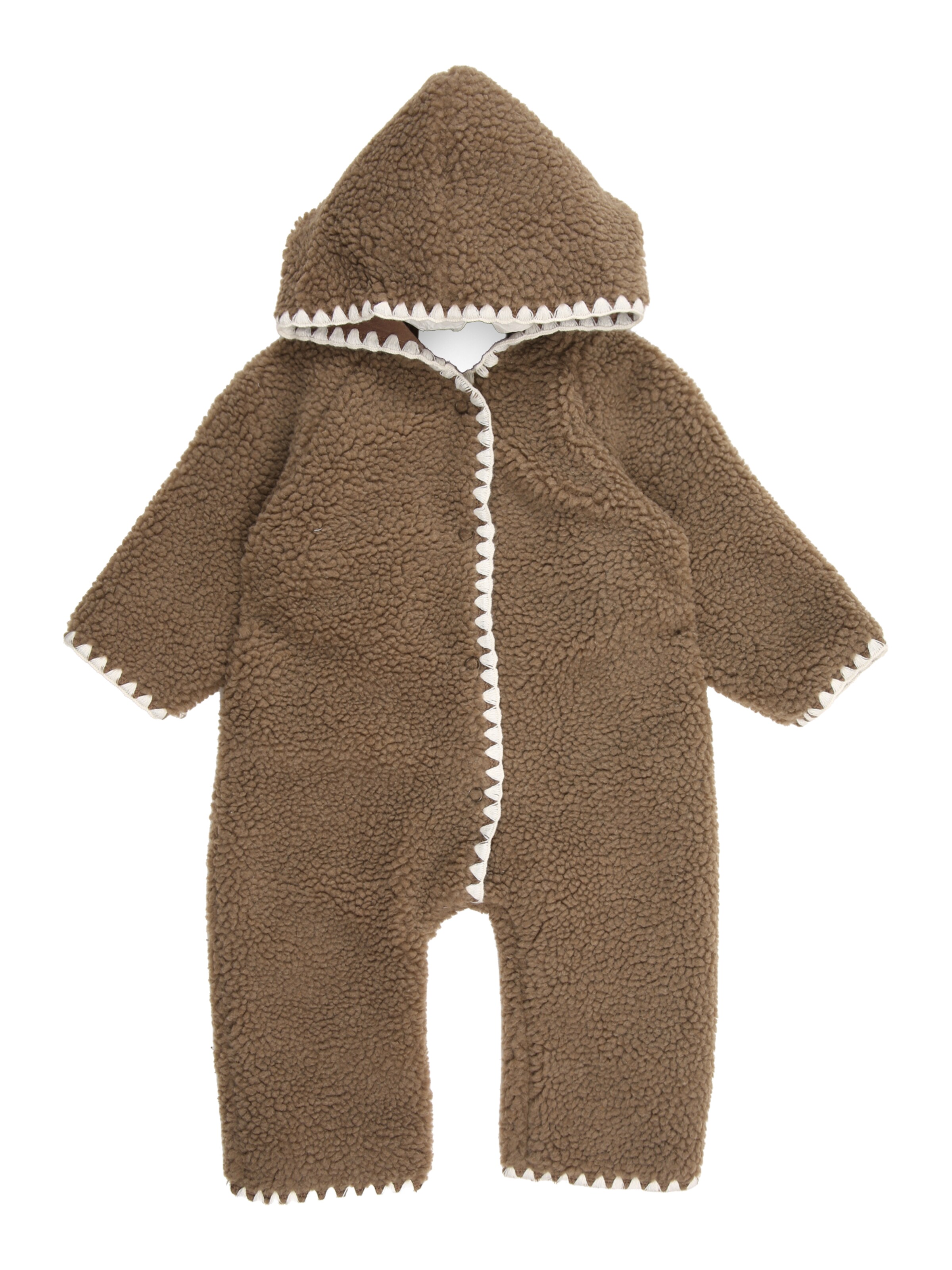 Lil'Atelier Overall 'NBFLAJO' in Braun: Vorderseite