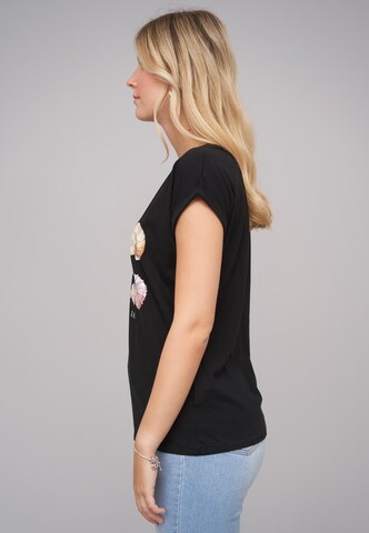 Cloud5ive Shirt 'Seashell' in Schwarz