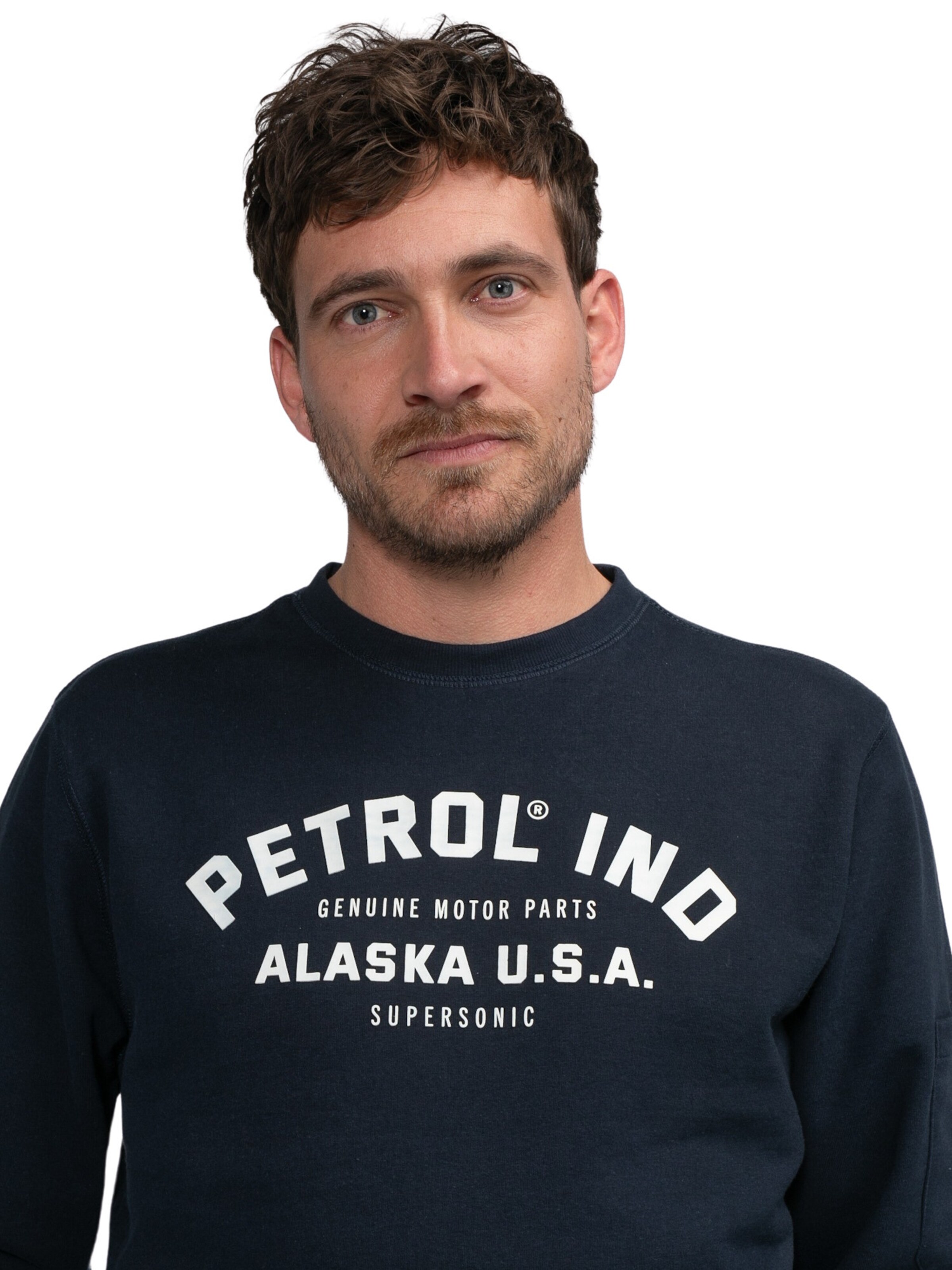 Petrol Industries Sweatshirt 'Ruth' in Blauw
