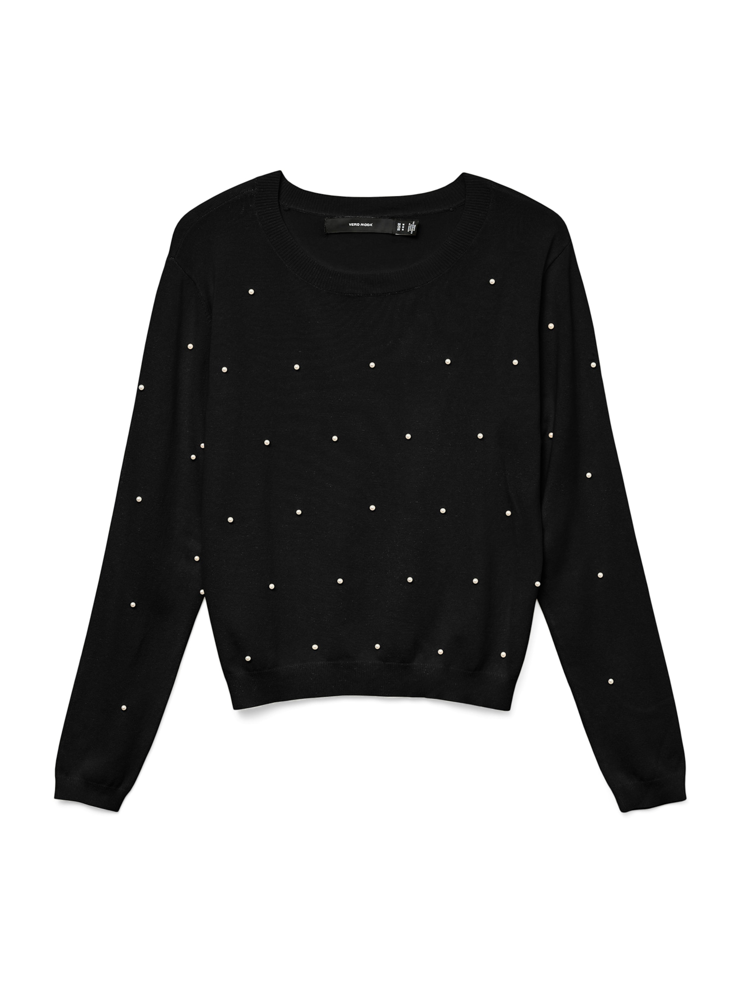 VERO MODA Sweater 'VMGlory' in Black: front