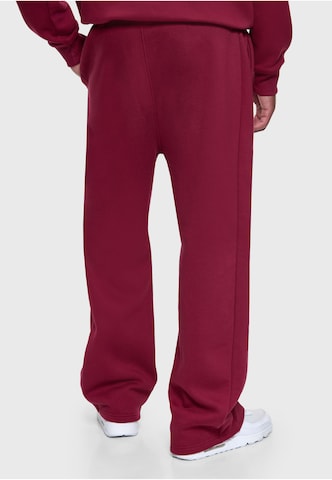 Dropsize Regular Broek in Rood