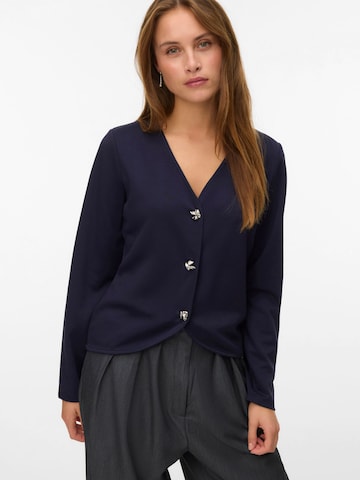 VERO MODA Cardigan i blå: forside