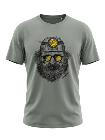 karlskopf Shirt 'BERGMANN' in Grey: front