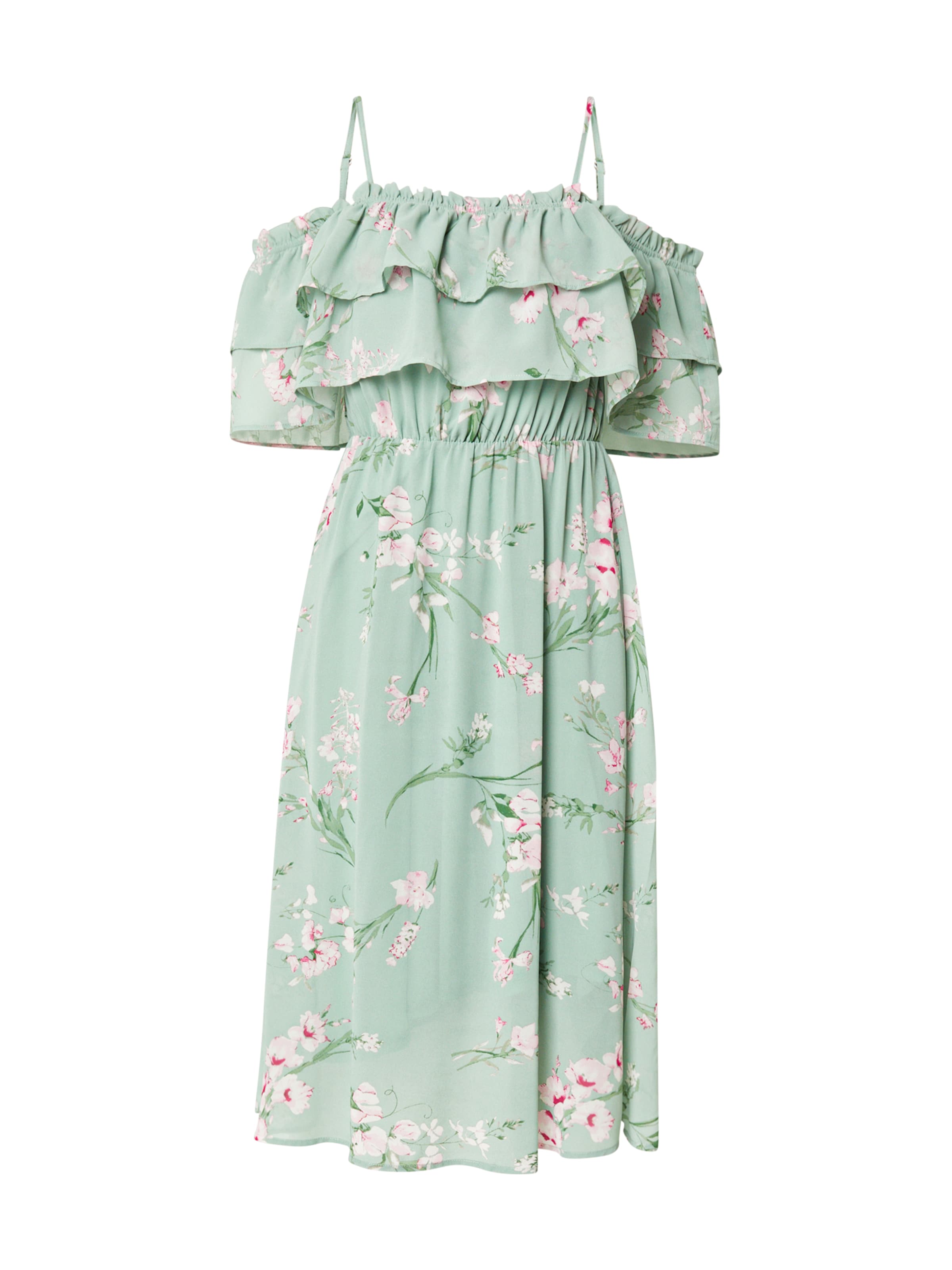 ABOUT YOU Summer Dress 'Celia' in Green: front