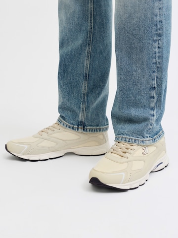 JACK & JONES Σνίκερ χαμηλό 'JFWEDGE' σε λευκό