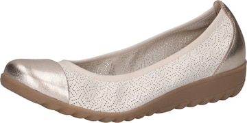 Ballerina di CAPRICE in beige: frontale