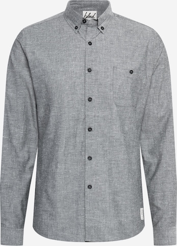 bleed clothing Klasický střih Košile – šedá: přední strana