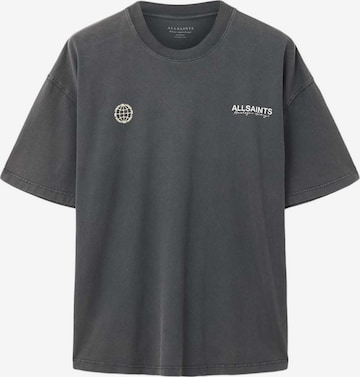 juoda AllSaints Marškinėliai: priekis