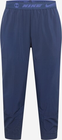 Pantalon de sport NIKE en bleu : devant