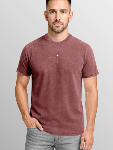 Neverless Shirt 'Spiritual Awareness' in Red