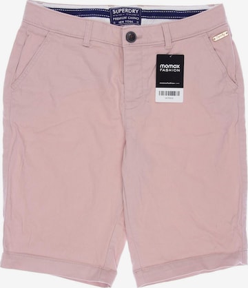 Superdry Shorts in S in Pink: front