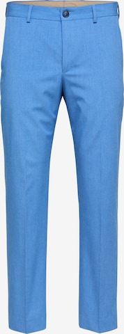 Pantalon à plis 'LIAM' SELECTED HOMME en bleu : devant