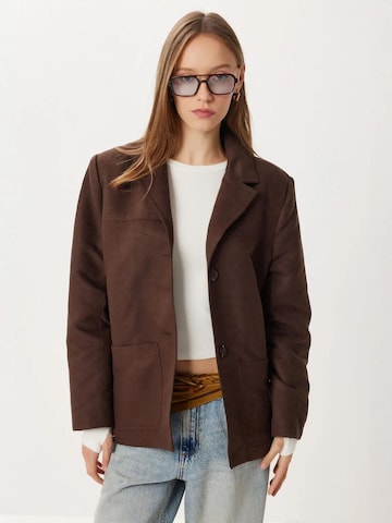 Giacca di mezza stagione di Happiness İstanbul in marrone: frontale