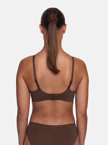 cfab (formerly creamy fabrics) Push-up BH 'Comfort Push-Up BH'‌‌‌‌‌‌‌‌ in Braun