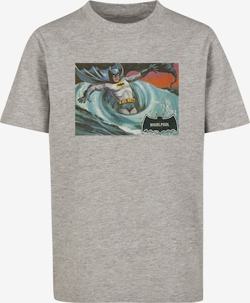 T-Shirt 'DC Comics Superhelden Batman Whirlpool' F4NT4STIC en gris : devant