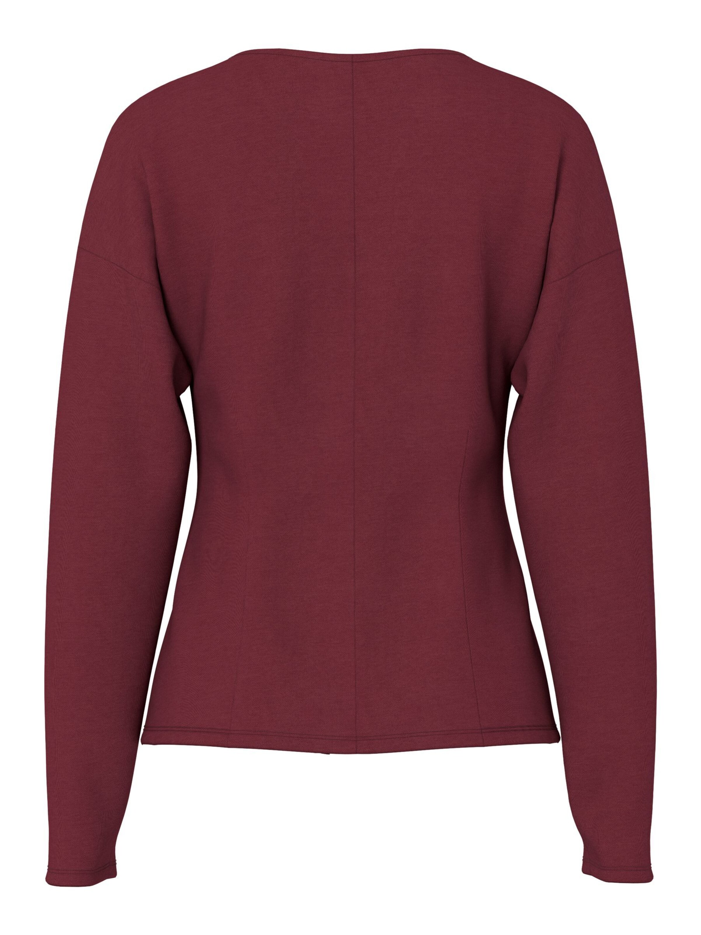 PIECES Cardigan 'PCGunhild' i rød